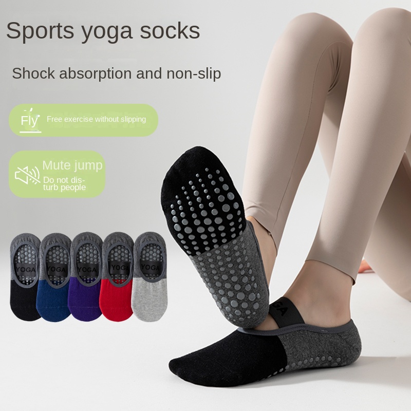 Pilates With Yoga - 5 pairs Cross-Border Professional Yoga Socks,