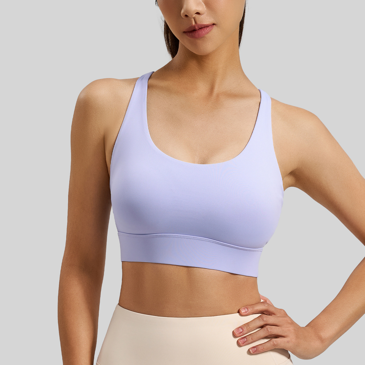 Pilates Yoga Jacket - High Support Shockproof Yoga Bra Mesh