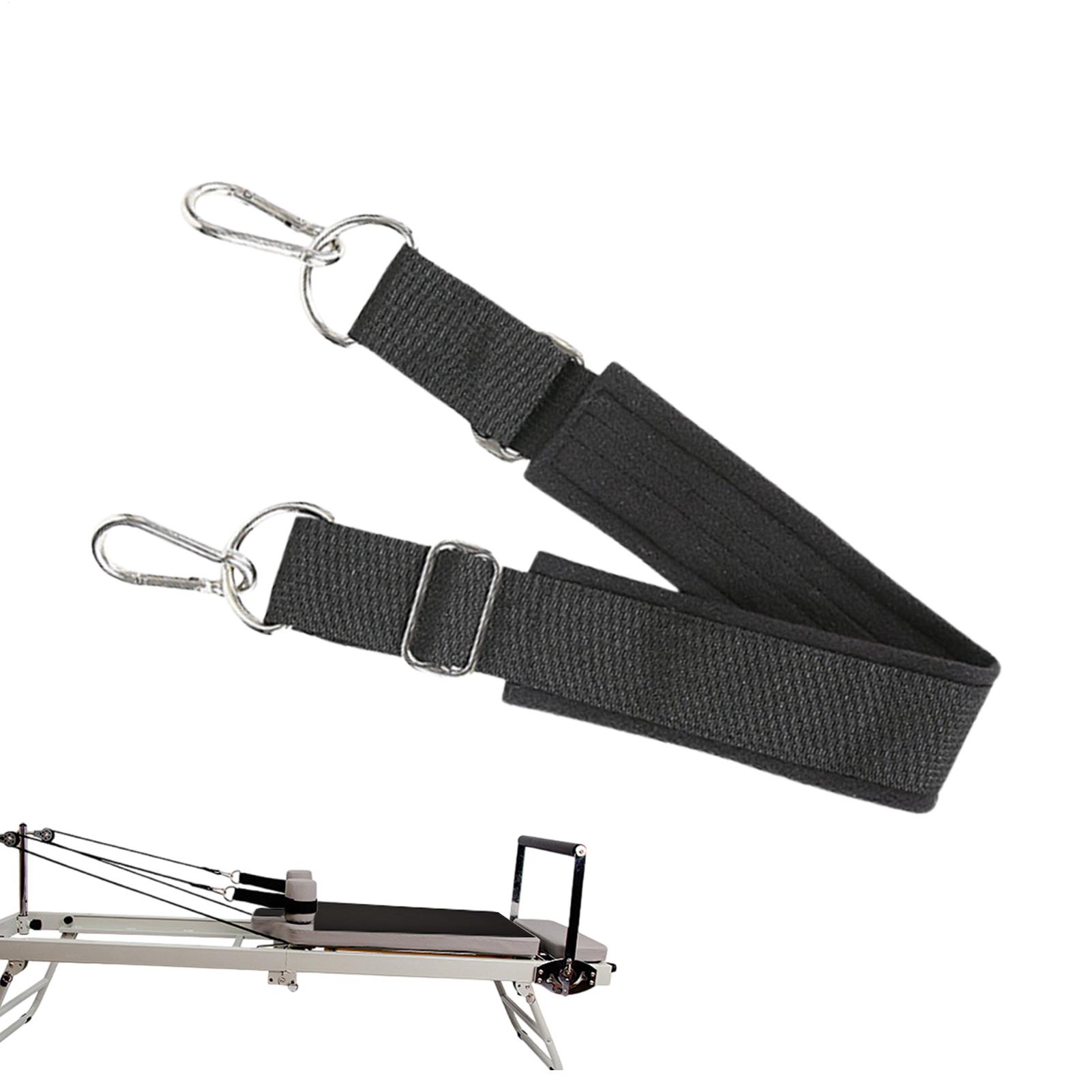 Pilates Yoga Home - Reformer Footstrap Double-Loop Thickened Non-Slip Adjustable