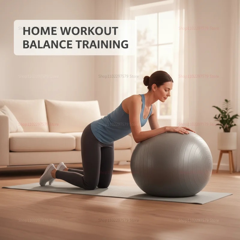 Anti-Burst Yoga Ball with Pump - đánh giá và giá Pilates Yoga Shoes