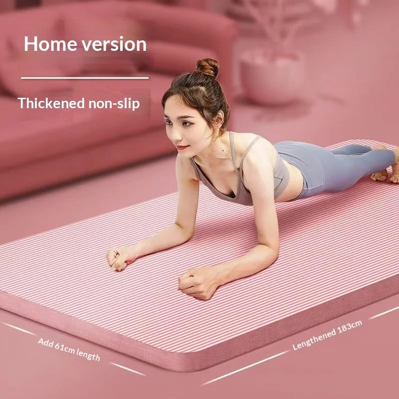 Extra Thick Non Slip Yoga Mat  - đánh giá và giá Pilates Yoga Home