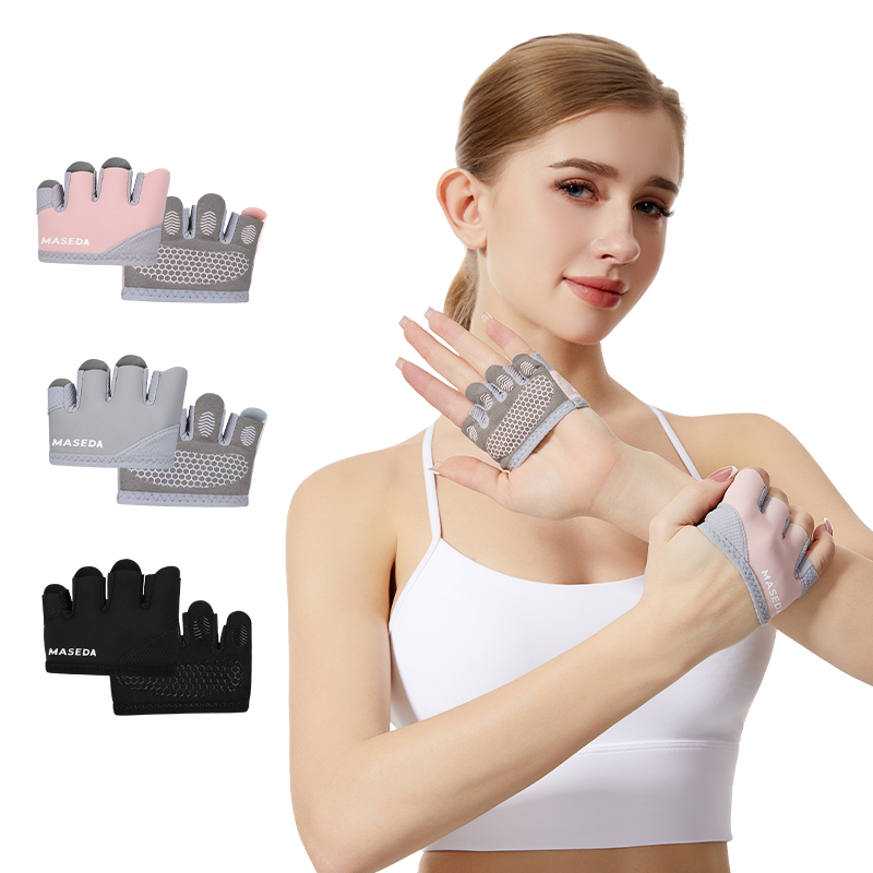 Pair of Fitness Fingerless Glo - đánh giá và giá Pilates With Yoga