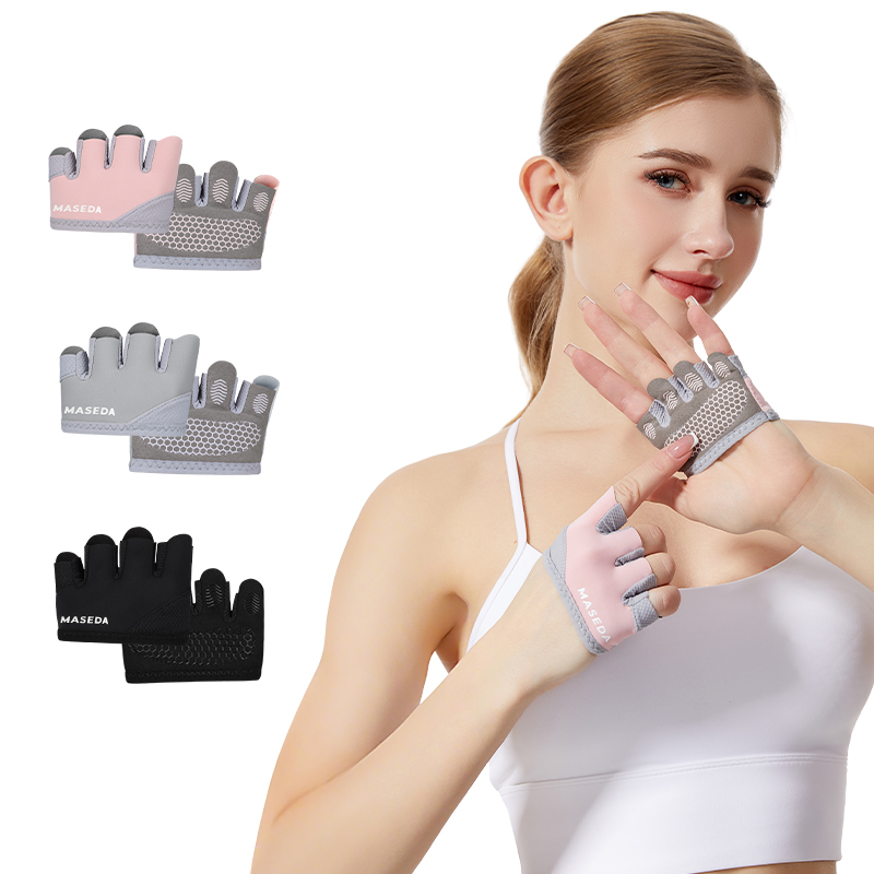 Pair of Fitness Fingerless Glo - đánh giá và giá Pilates With Yoga