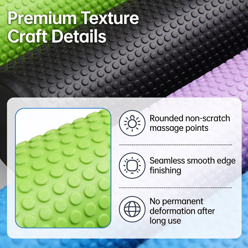 Yoga Roller Round EVA Foam Cyl - đánh giá và giá Pilates Yoga Home