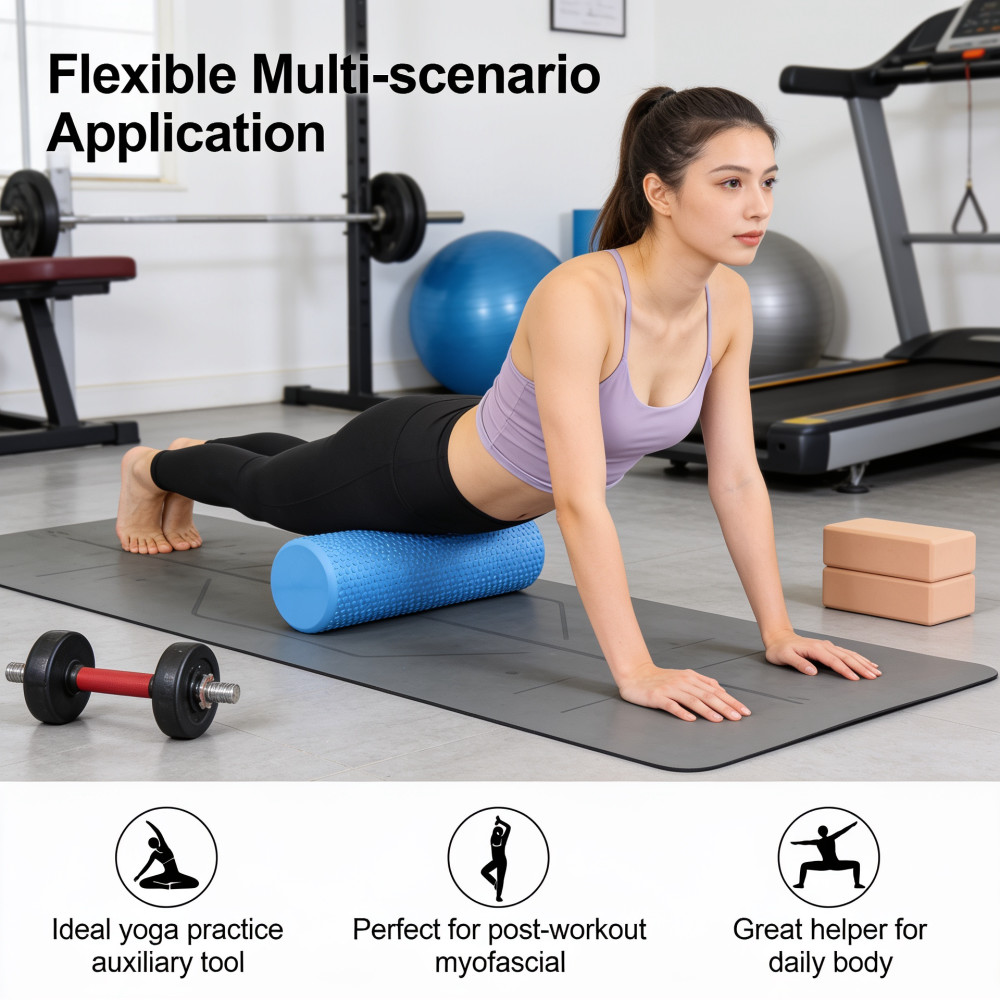 Yoga Roller Round EVA Foam Cyl - đánh giá và giá Pilates Yoga Home
