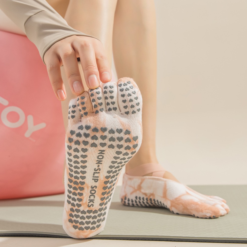 Tie-Dye Women's Five Finger Gr - đánh giá và giá Pilates Yoga Barre