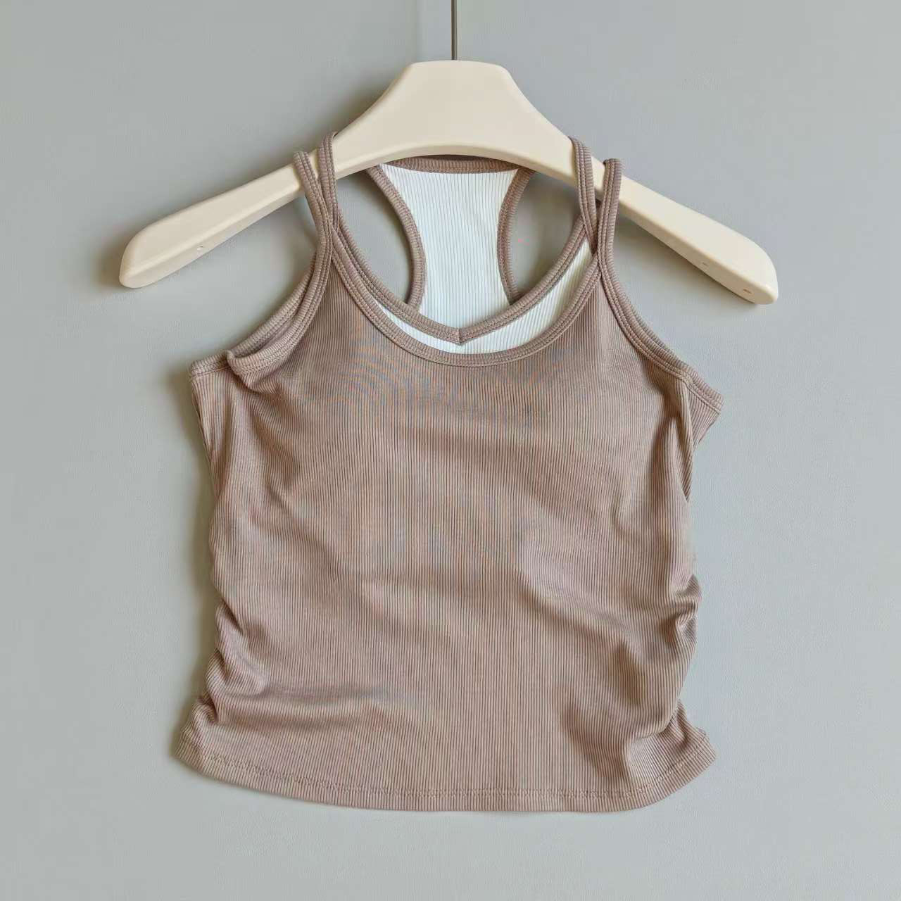 Contrast Color Yoga Vest for W - đánh giá và giá Pilates Yoga Jacket