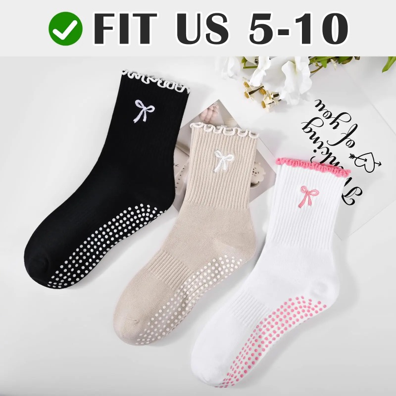 Professional Yoga Socks, Cotto - đánh giá và giá Pilates With Yoga