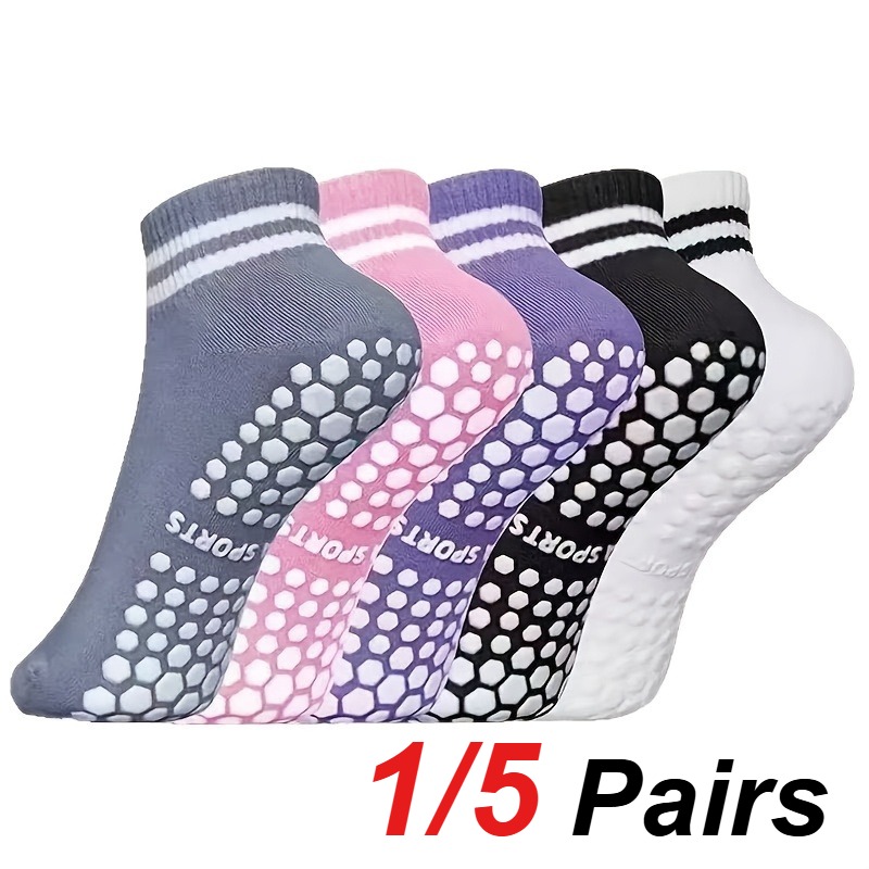 1/5 Pair Women's Silicone Anti - đánh giá và giá Pilates With Yoga