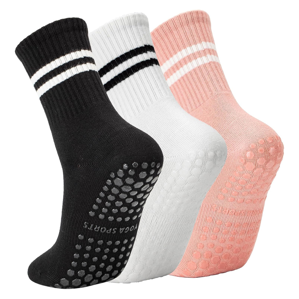 Yoga Pilates Socks with Grips  - đánh giá và giá Pilates Yoga Barre