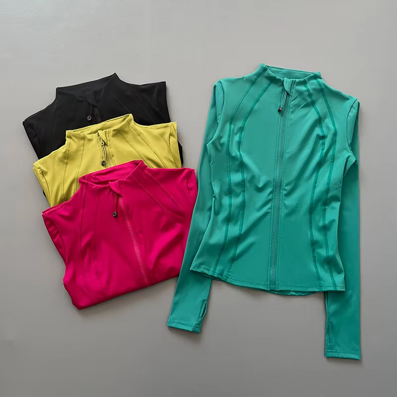 Women Full Zip Long Sleeve Ath - đánh giá và giá Pilates Yoga Jacket