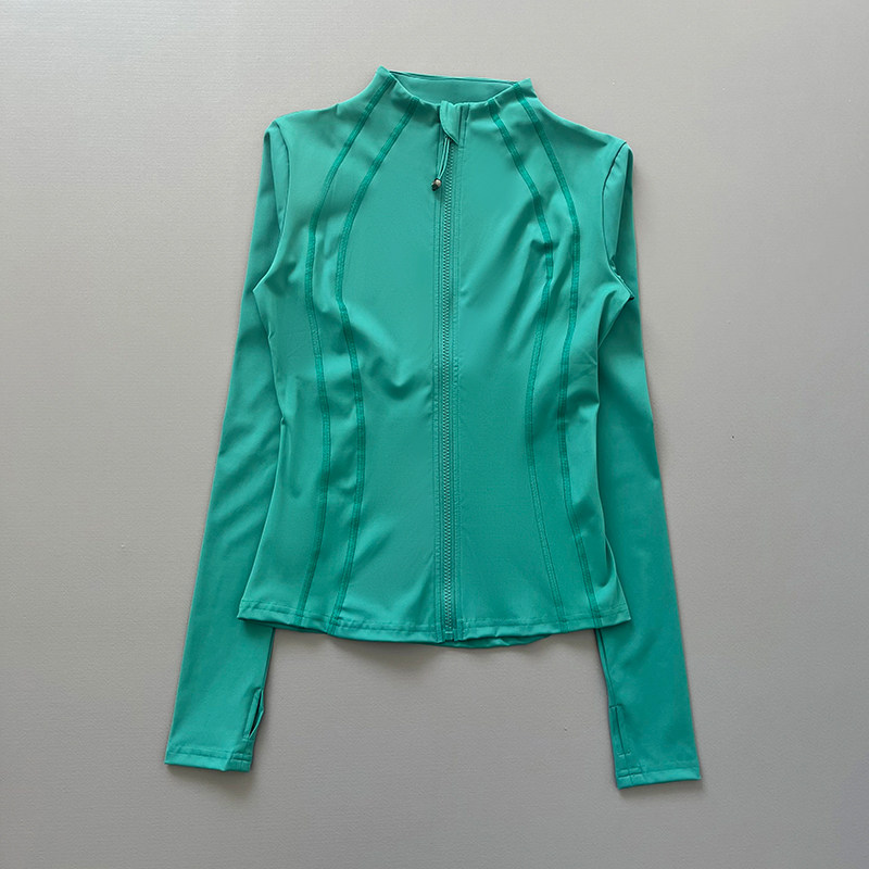 Women Full Zip Long Sleeve Ath - đánh giá và giá Pilates Yoga Jacket