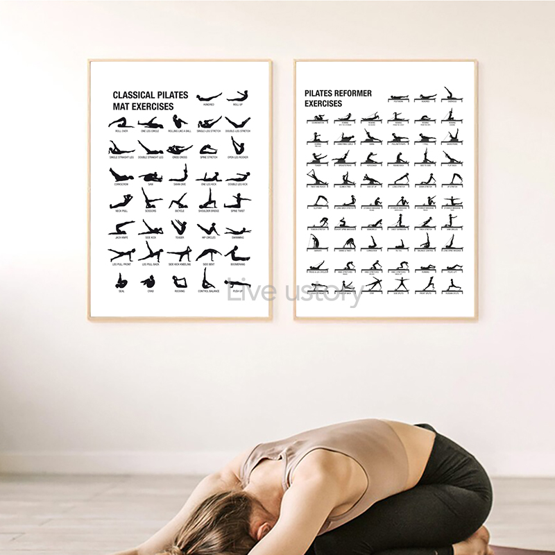 Frameless Pilates Workout Char - đánh giá và giá Pilates With Yoga