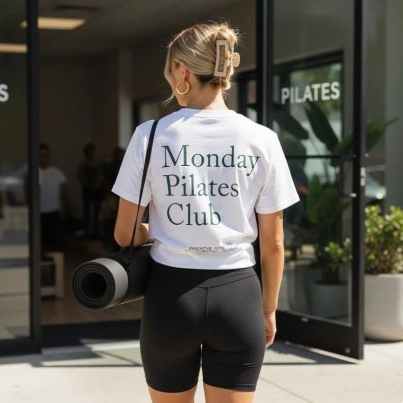 Shirt for Pilates Monday Pilat - đánh giá và giá Pilates Yoga Wellness