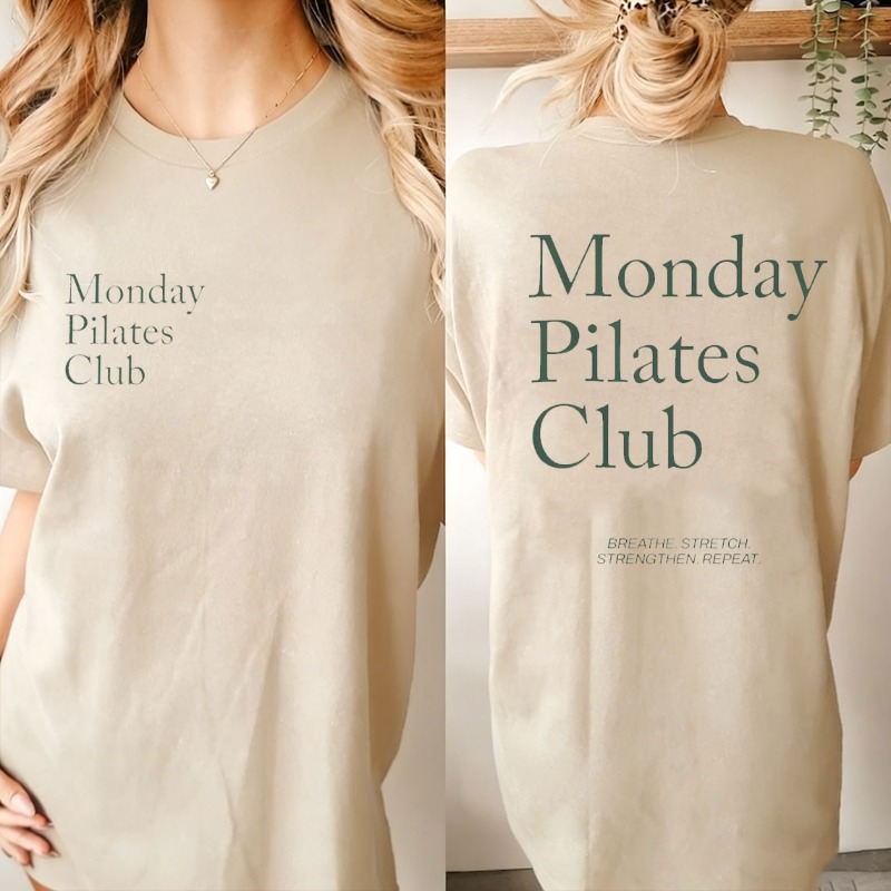 Shirt for Pilates Monday Pilat - đánh giá và giá Pilates Yoga Wellness
